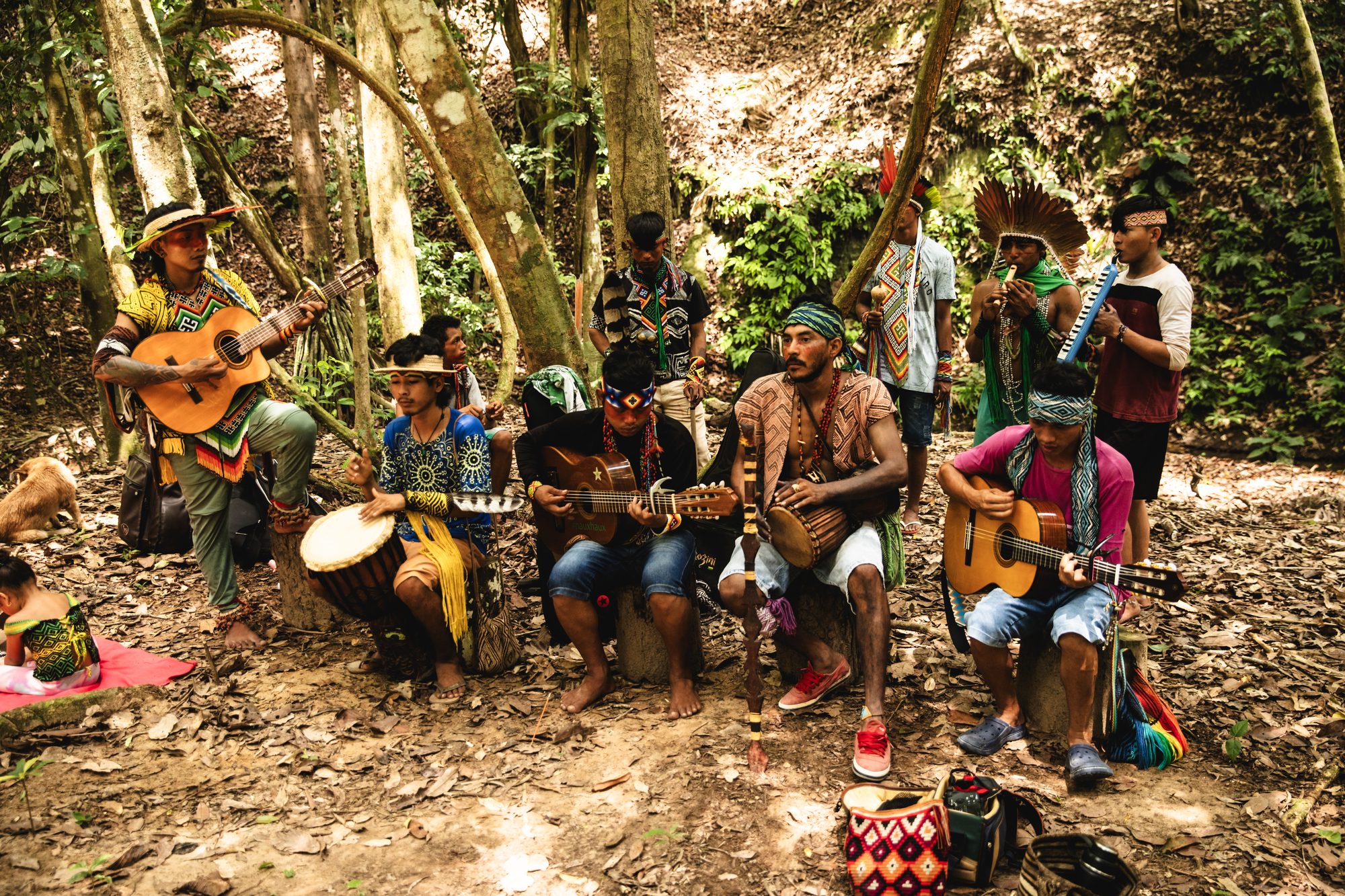 Music shared in the Amazon forest